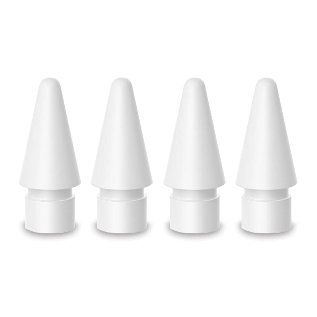 ZORBES 4 Pack Replacement Tips for Apple Pencil 1st Gen & 2nd Gen, iPad Pro Pencil- White ZORBES 4 Pack Replacement Tips for Apple Pencil 1st Gen & 2nd Gen, iPad Pro Pencil- White